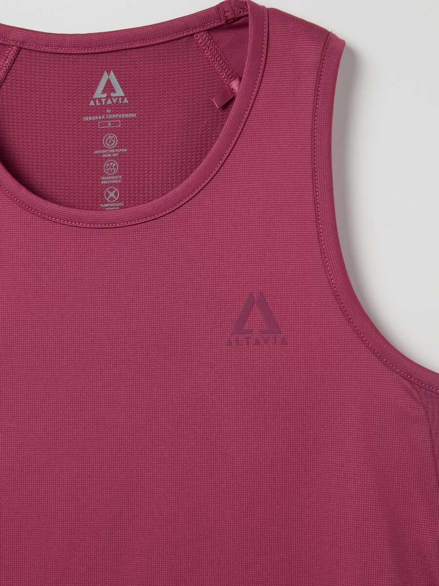 D&eacute;bardeur sportif rose en tissu extensible Altavia_5