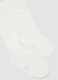 White organic stretch-cotton tights with lurex_1
