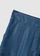 Light blue denim jeans in 100% lyocell with elasticated waist, relaxed fit_5