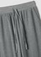 Pigiama grigio in jersey di viscosa elasticizzata regular fit_5