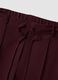 Violette Straight-Fit-Hose aus elastischer Viskose_5