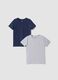&Sigma;&epsilon;&tau; 2 &tau;&epsilon;&mu;&alpha;&chi;ί&omega;&nu; &gamma;&kappa;&rho;&iota; &kappa;&alpha;&iota; &mu;&pi;&lambda;&epsilon; T-shirt &alpha;&pi;ό 100% &omicron;&rho;&gamma;&alpha;&nu;&iota;&kappa;ό &beta;&alpha;&mu;&beta;ά&kappa;&iota; &mu;&epsilon; &sigma;&tau;&rho;&omicron;&gamma;&gamma;&upsilon;&lambda;ή &lambda;&alpha;&iota;&mu;ό&kappa;&omicron;&psi;&eta;_0
