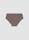 Grey hipster briefs in stretch microfibre with regular waist_6