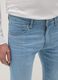 Light blue stretch cotton slim fit jeans_3