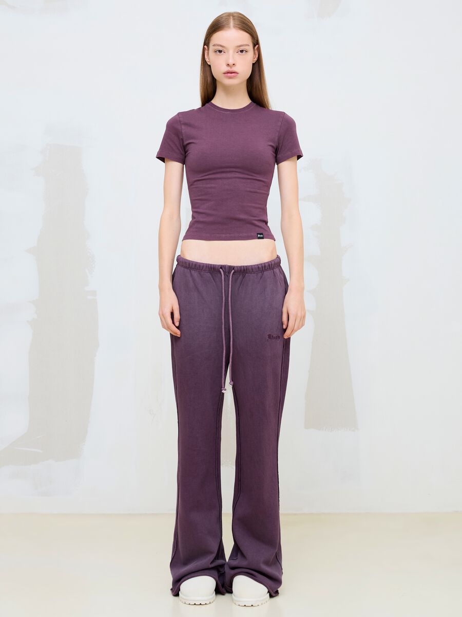 Perfect Washed Burgundy T-shirt_2