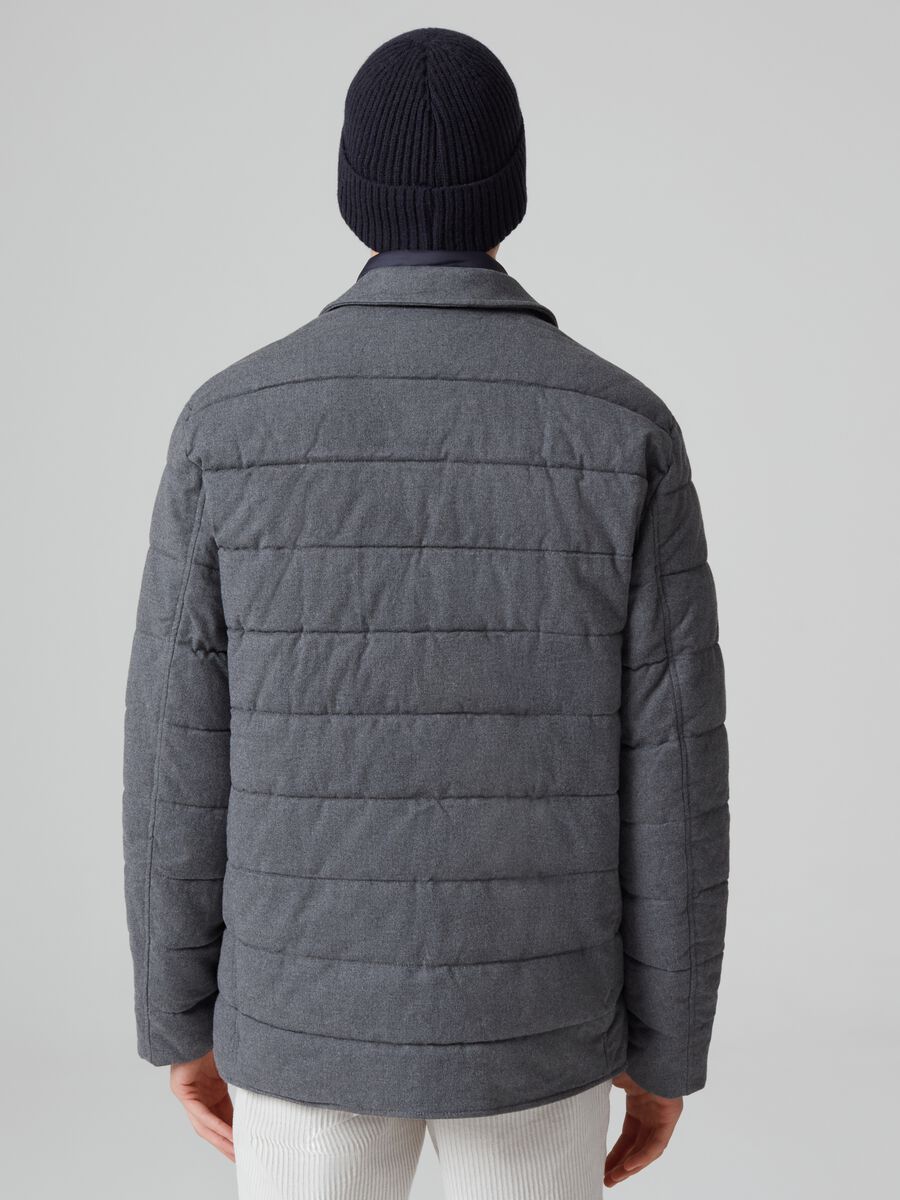 Short quilted jacket with full-zip vest_2