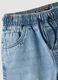 Boys&rsquo; blue denim shorts in pure cotton, regular fit_3