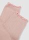 2er-Pack Socken in Rosa und Beige aus Bio-Baumwollmix mit Wellenkante_2