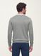 Camisola cinzenta de decote redondo em mistura de viscose, corte regular_3