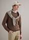 Brown Sweater in Pure Cotton_1