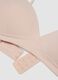 Pink Stretch Cotton Padded Bra_5
