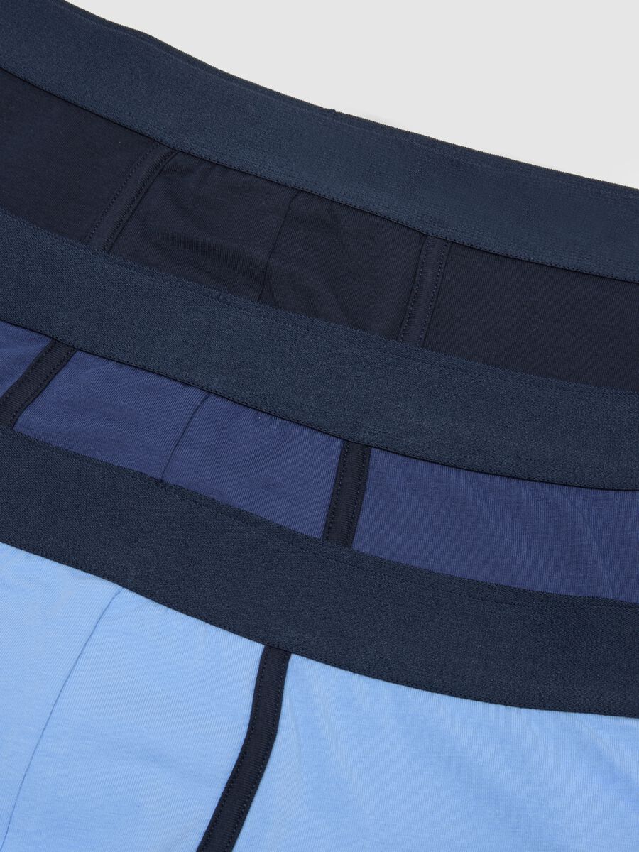Triple pack of multicolour stretch cotton regular fit boxer shorts_5
