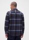 Blue Checked Cotton Shirt_1
