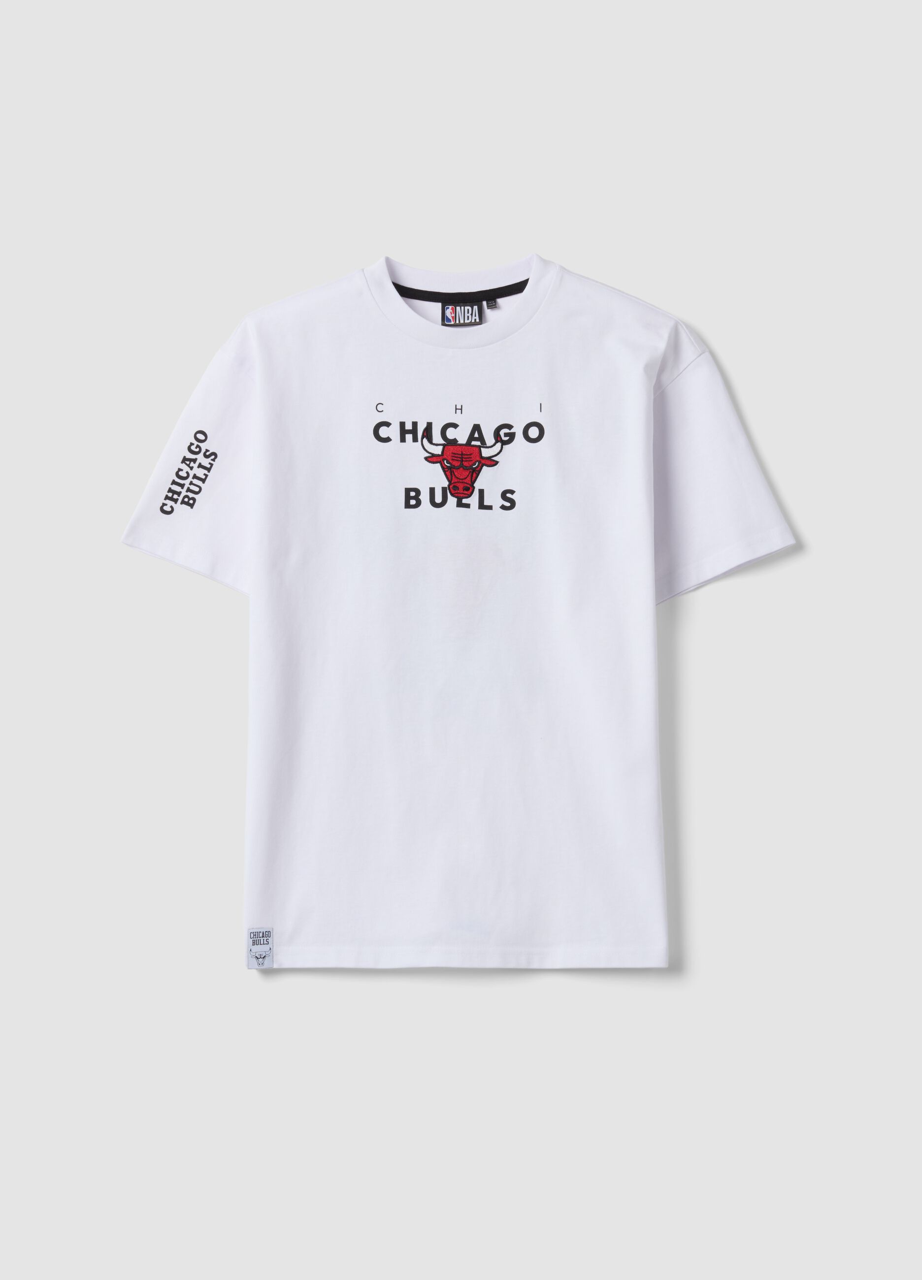 White pure cotton short-sleeve T-shirt