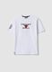 White pure cotton short-sleeve T-shirt_0