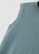 Green pure cotton printed vest top for boys, oversized fit_3