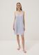 Light blue organic cotton nightdress with thin straps_0