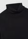 Black Regular Fit Turtleneck_5