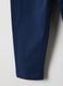 Slim Fit M&auml;dchen Leggings aus Blauem Stretch Baumwolle_3