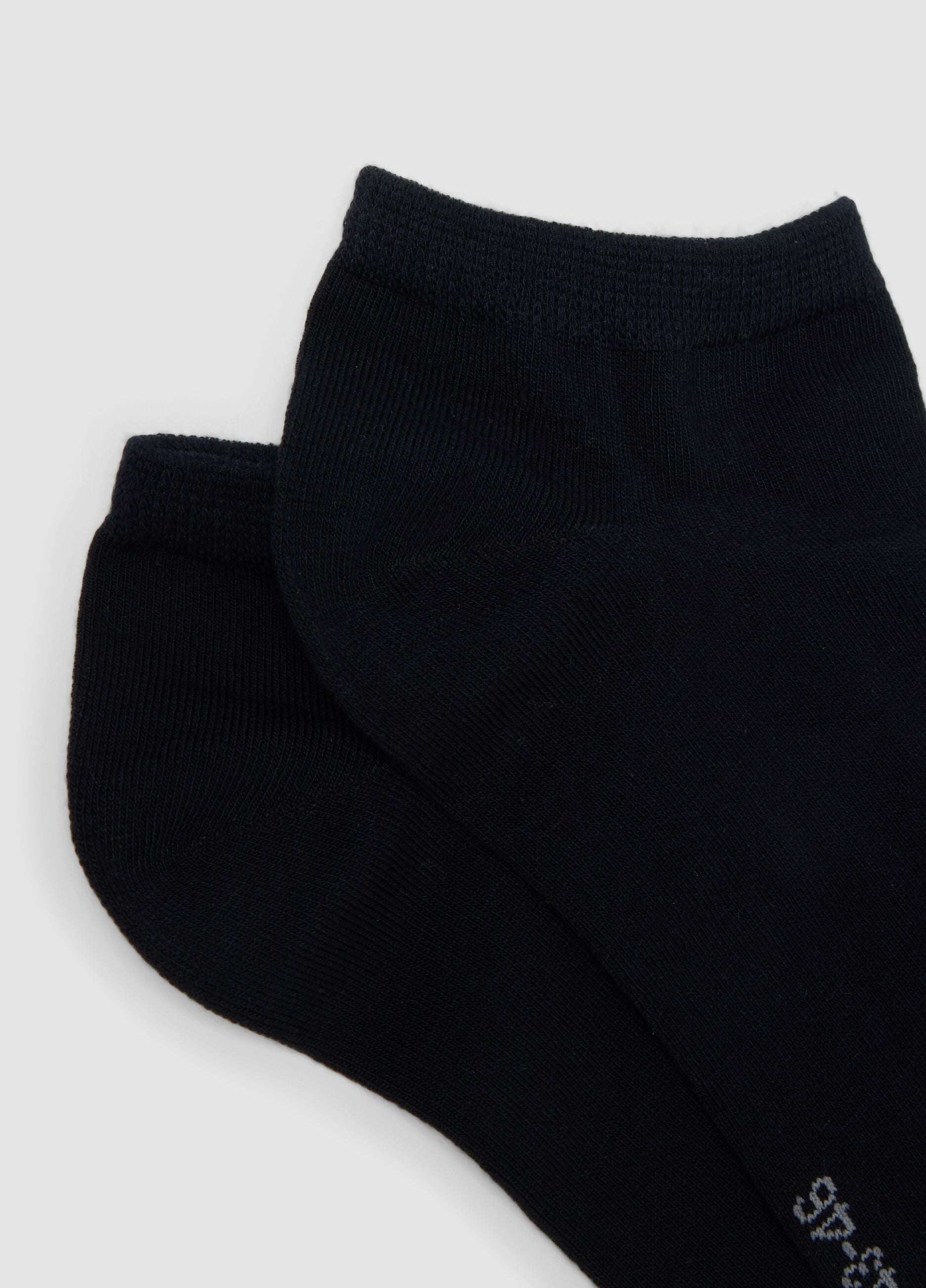 3er-Pack blaue Sportsocken aus Stretchmaterial