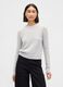 Grey cotton blend jumper_0