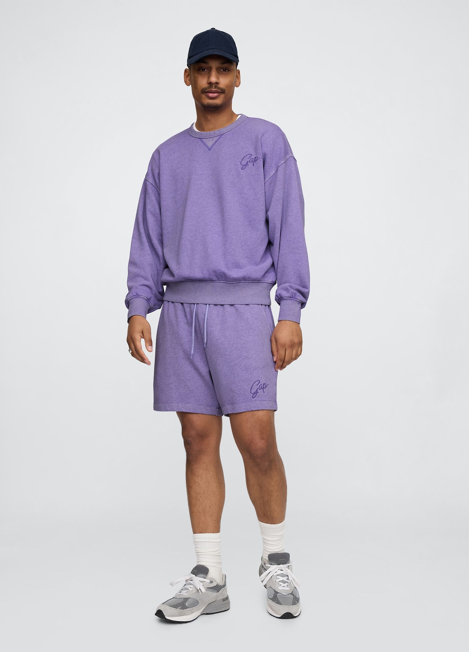 Gap Purple Crew Neck Sweatshirt