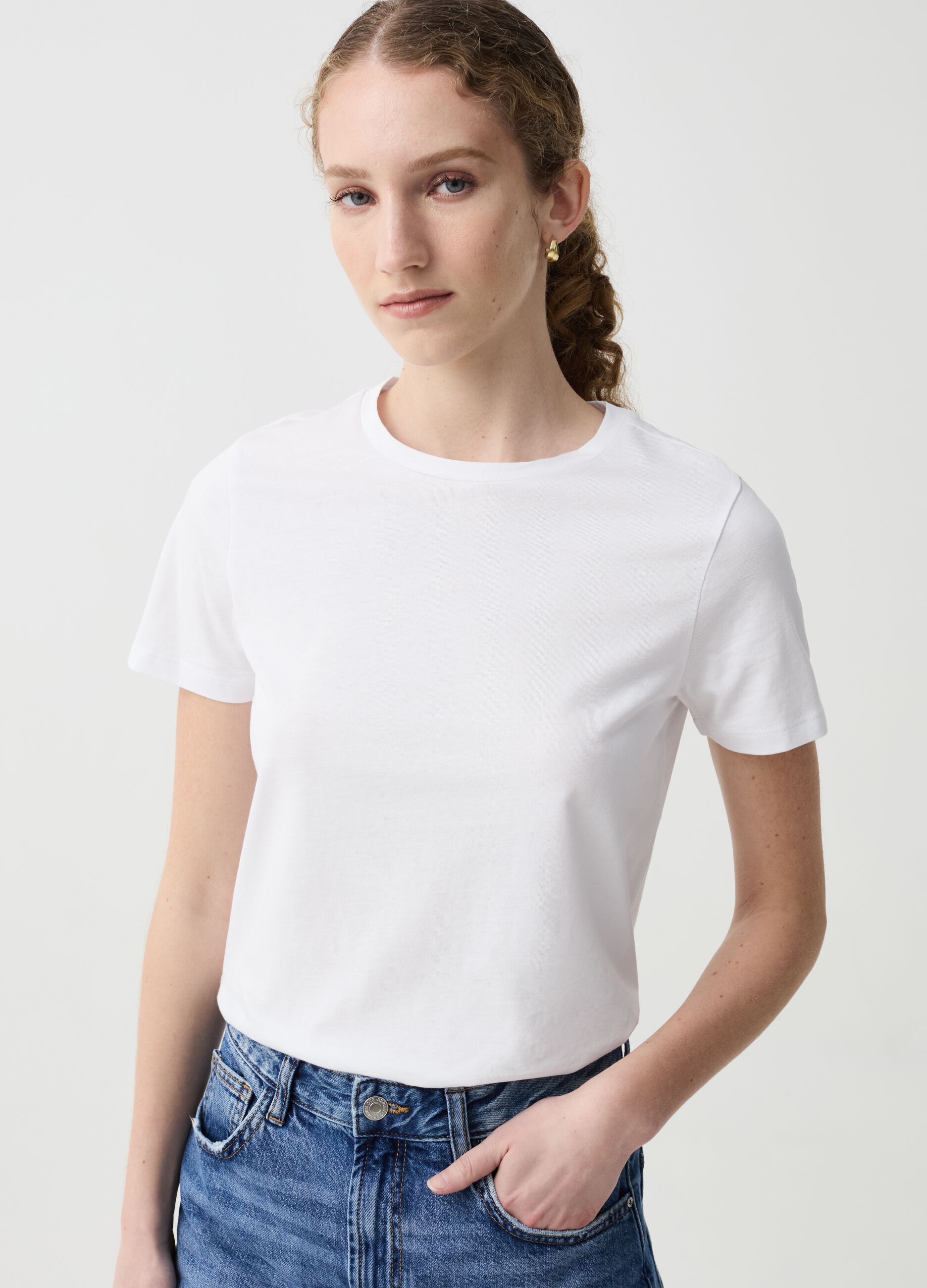 Essential T-shirt in cotton