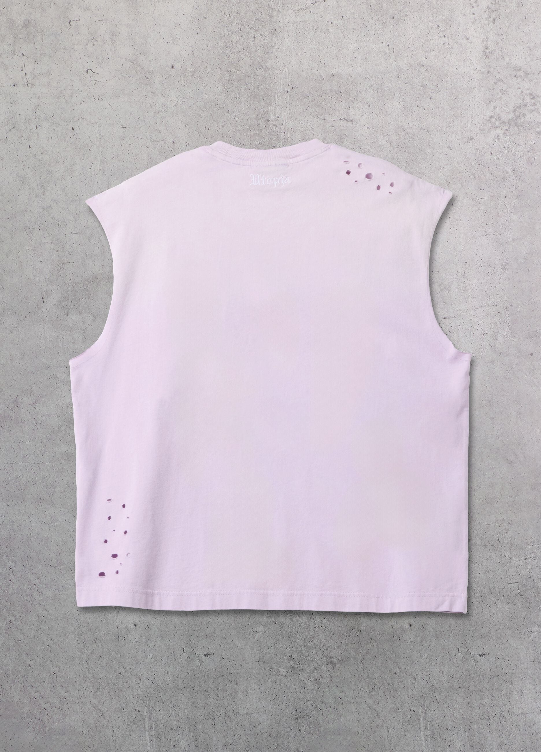 Sunfaded Tank Top Pastel Lilac