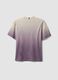 Pure cotton oversized d&eacute;grad&eacute; T-shirt for boys_1