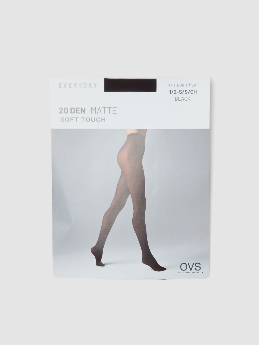 Black stretch tights_0
