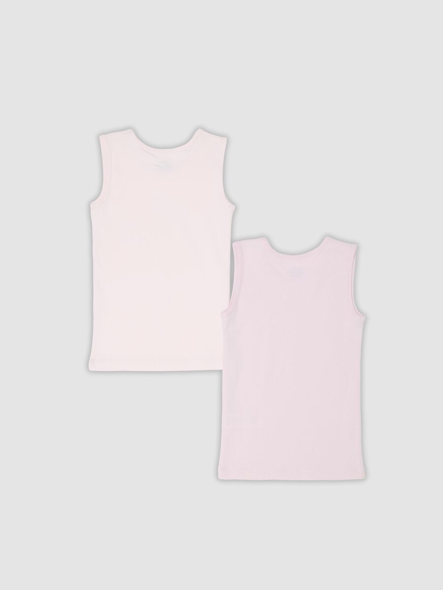 2-pack of pink organic cotton vests for baby girls and toddlers_1