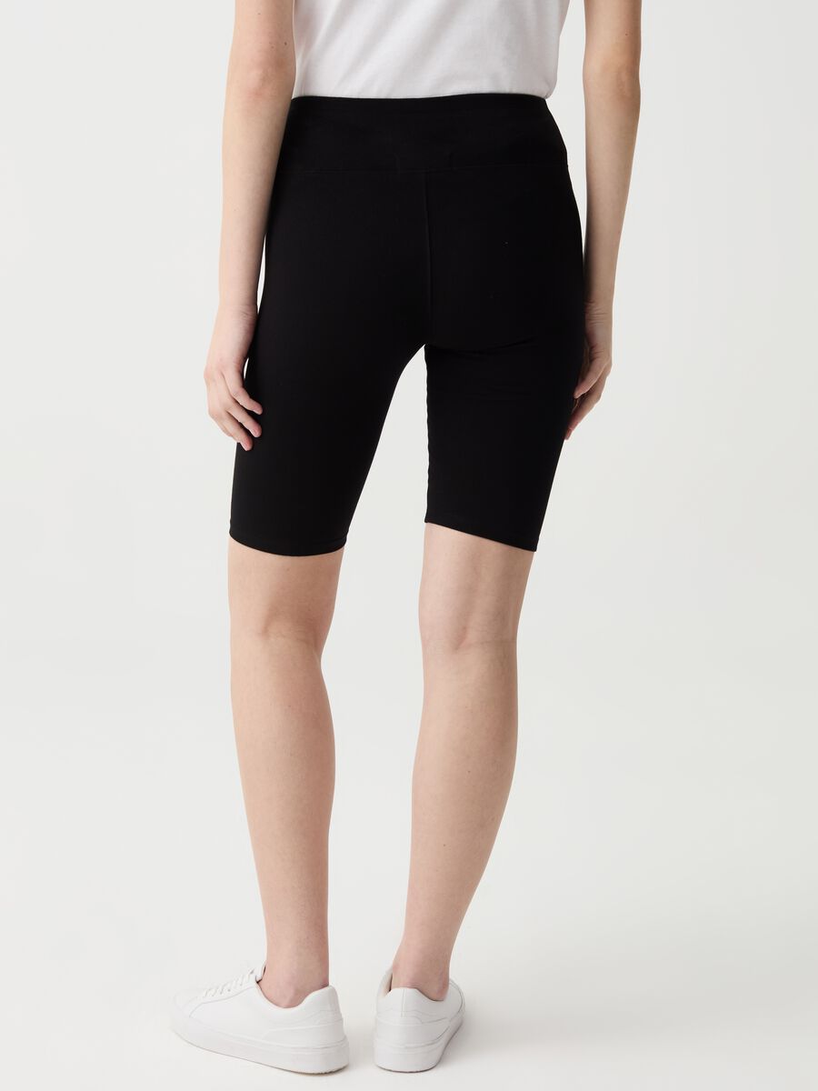 Essential cycle leggings in stretch cotton_2
