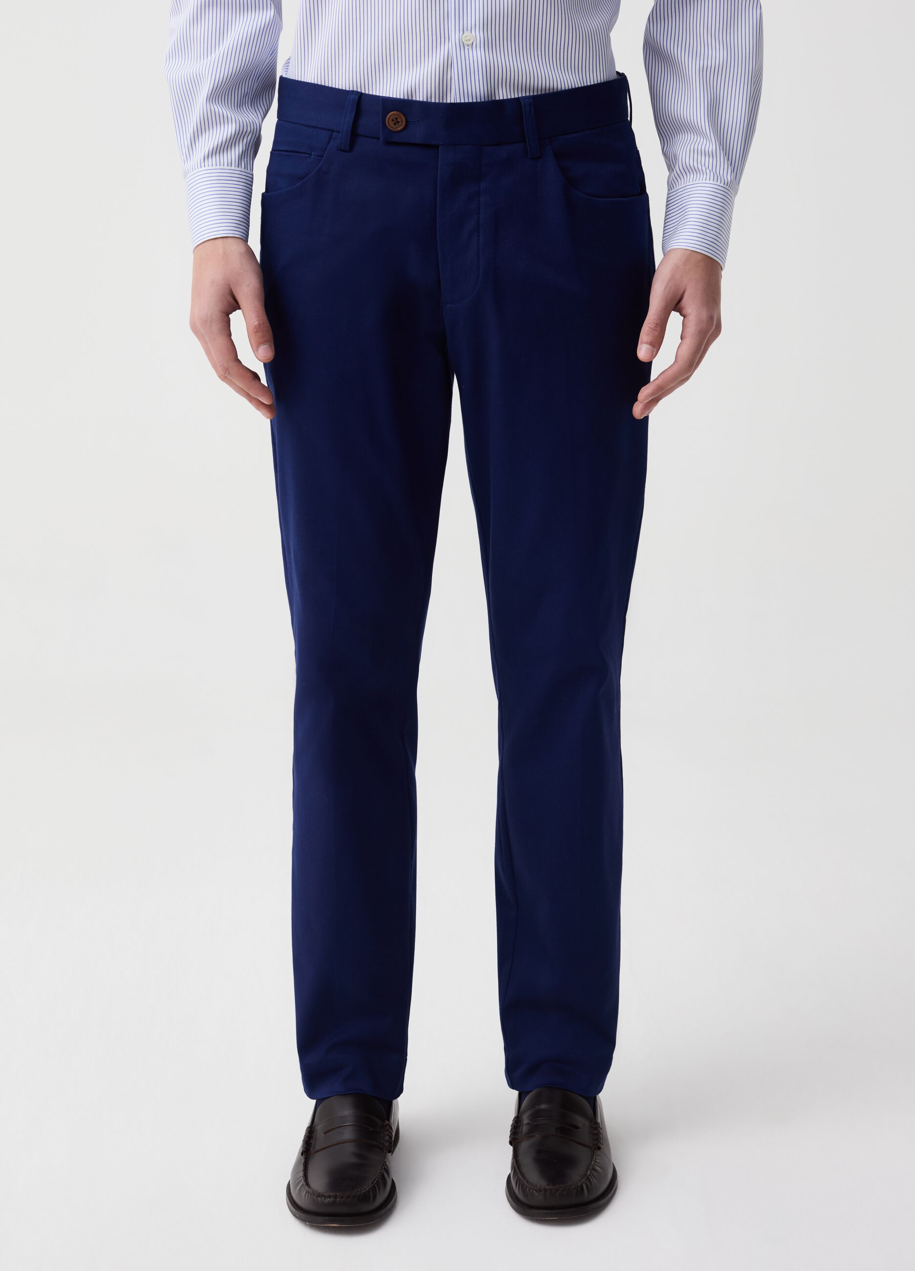 B.ST 1957 regular-fit trousers with five pockets