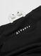 Black wide-leg stretch-fabric trousers_9