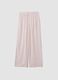 Rosa Pyjamahose aus reiner Viskose mit Blumenmuster_4