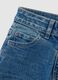 Kids' Straight Blue Stretch Denim Jeans_3