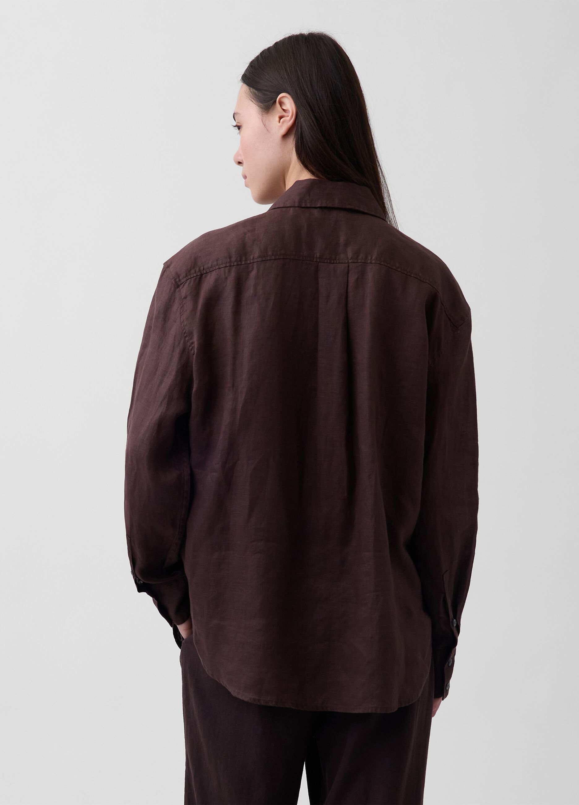 Pure linen shirt