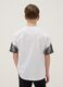Children's white pure cotton oversized fit t-shirt with prints_1