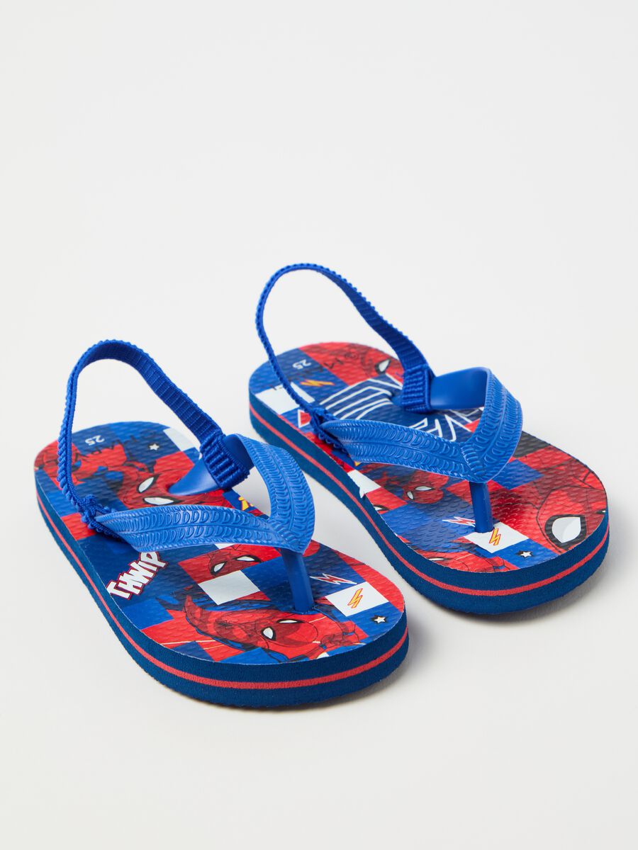 Sandals with Spiderman print_1