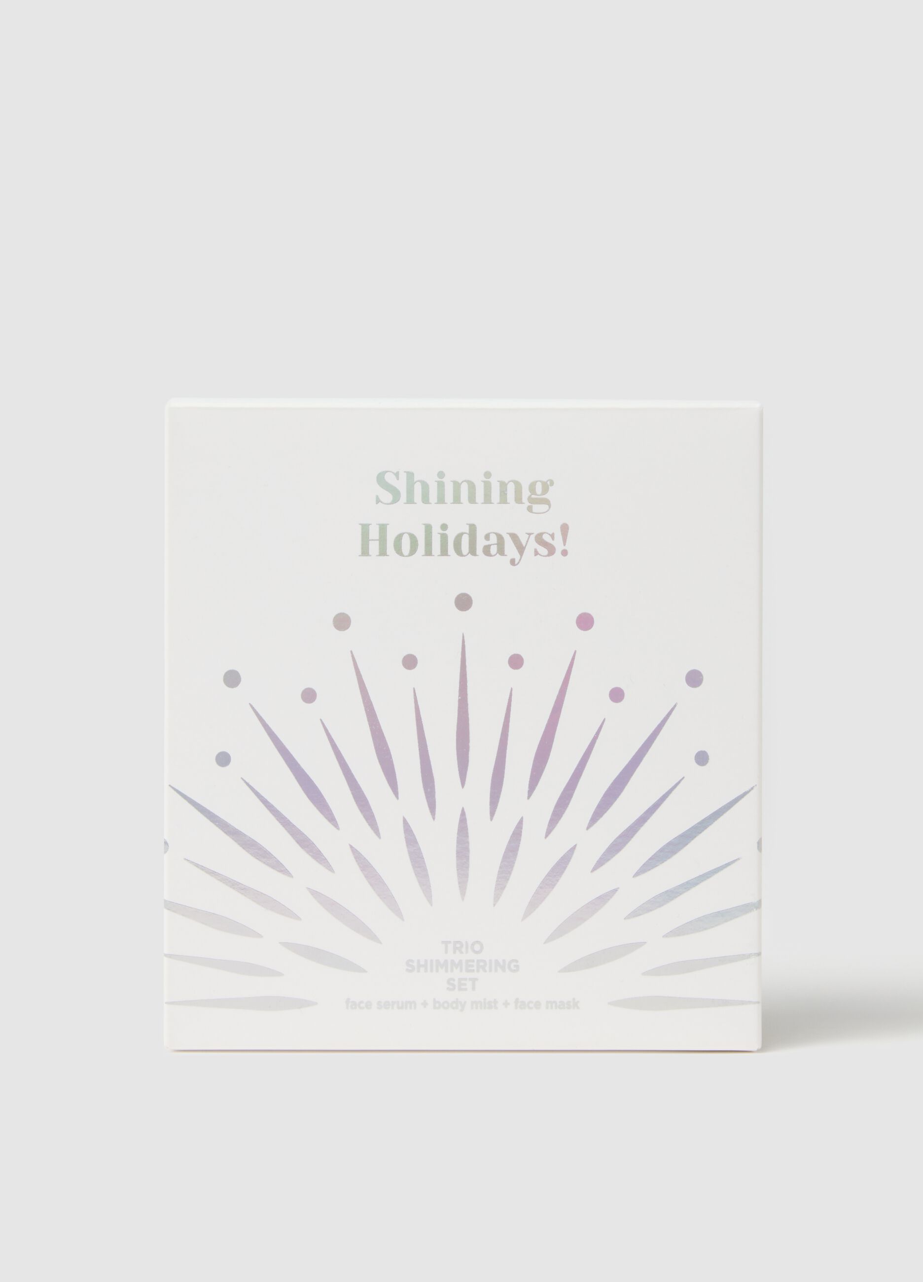 TIME TO SHINE Gold Trio Kit (mask + serum + body mist)