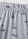 Multifarbene Pyjamas aus reiner Bio-Baumwolle im Regular Fit mit Prints_5