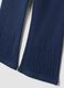 Leggings blu flare in cotone elasticizzato_2