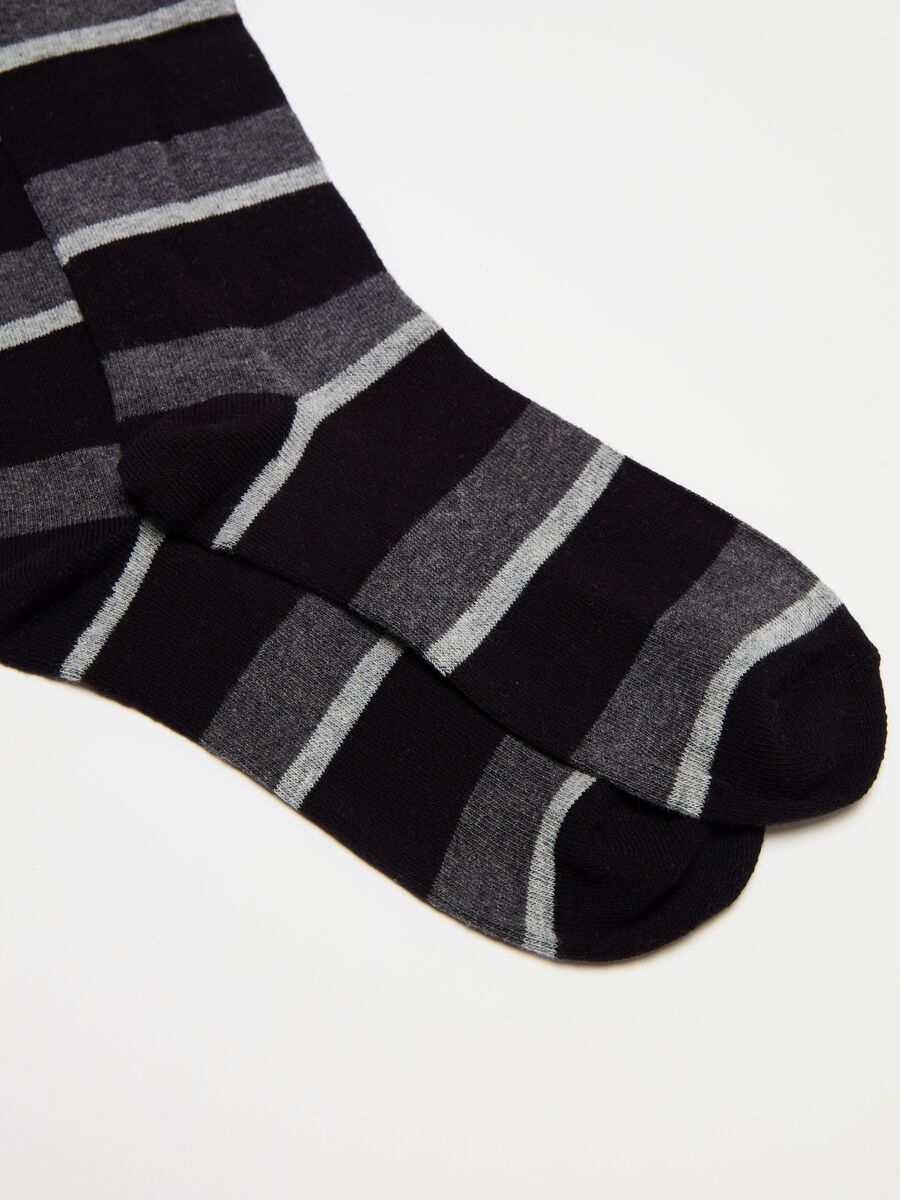 Five-pack striped stretch socks_1