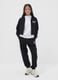 Black cotton-blend girls&rsquo; joggers, regular fit_0