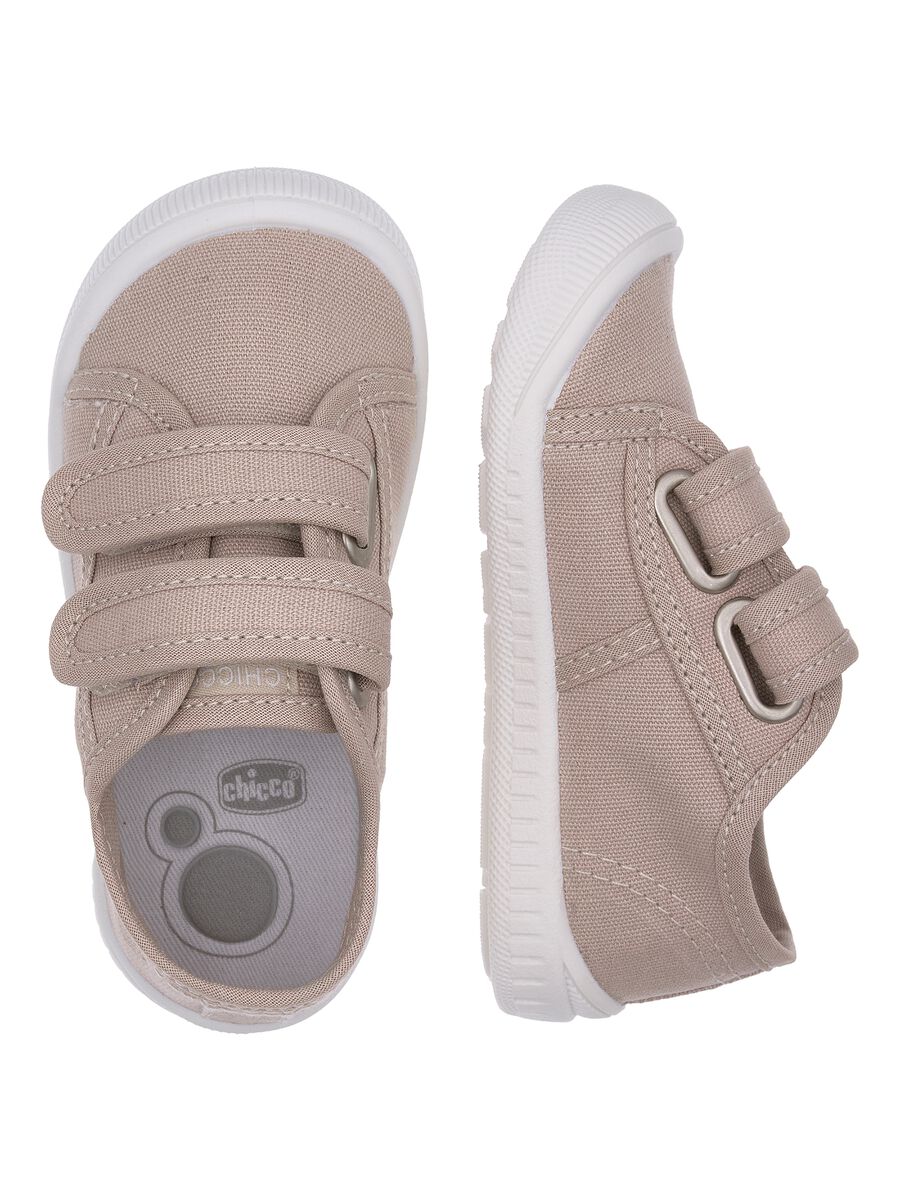 Children's Pink Velcro Sneakers_1