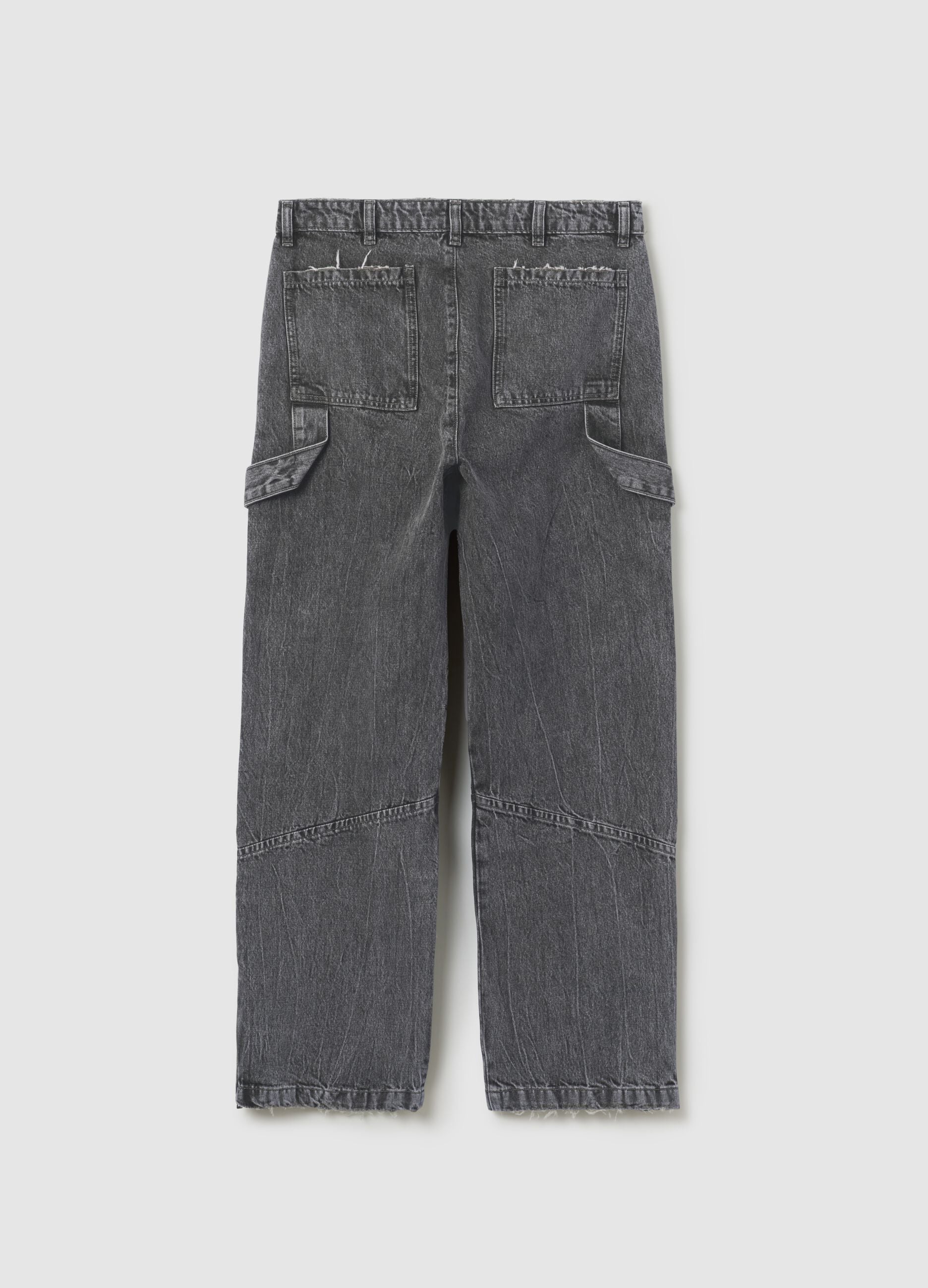 Cargo Denim Washed Grey