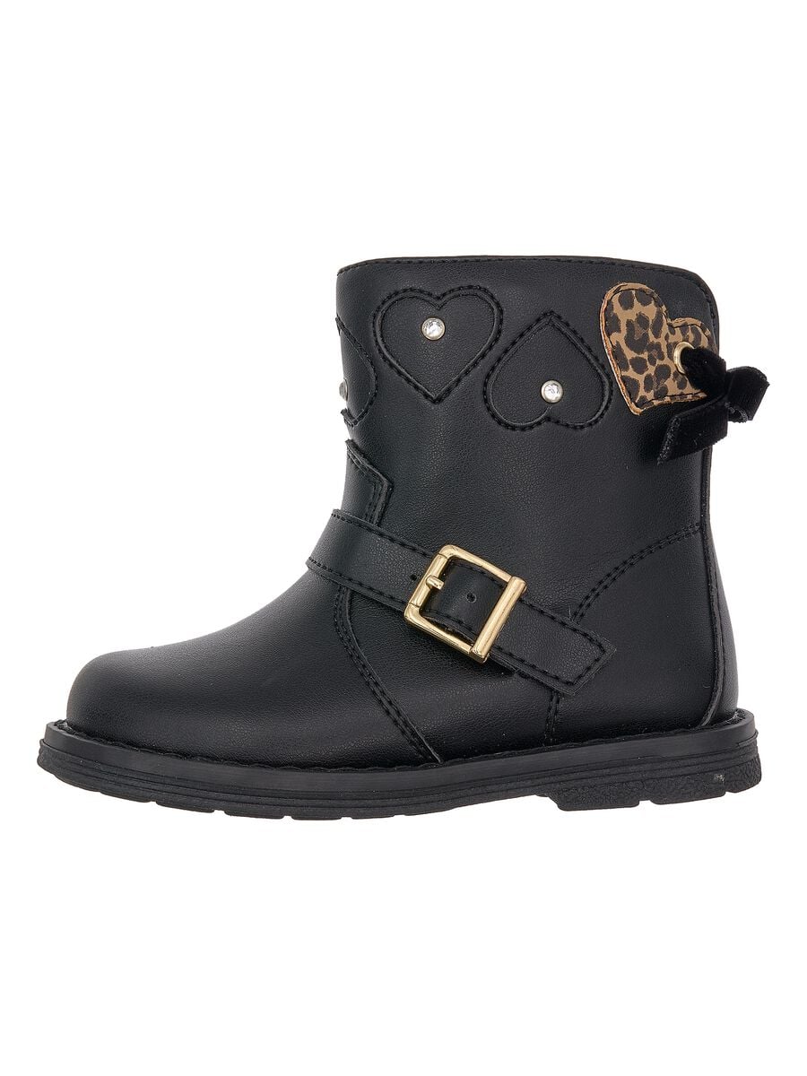 Chicco Black Ankle Boots for Girls_0