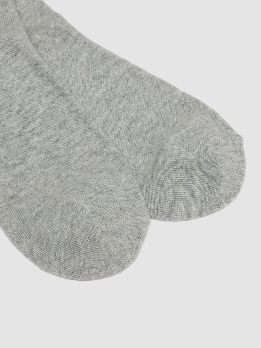 Three-pack of multicolour striped socks in stretch organic cotton_1