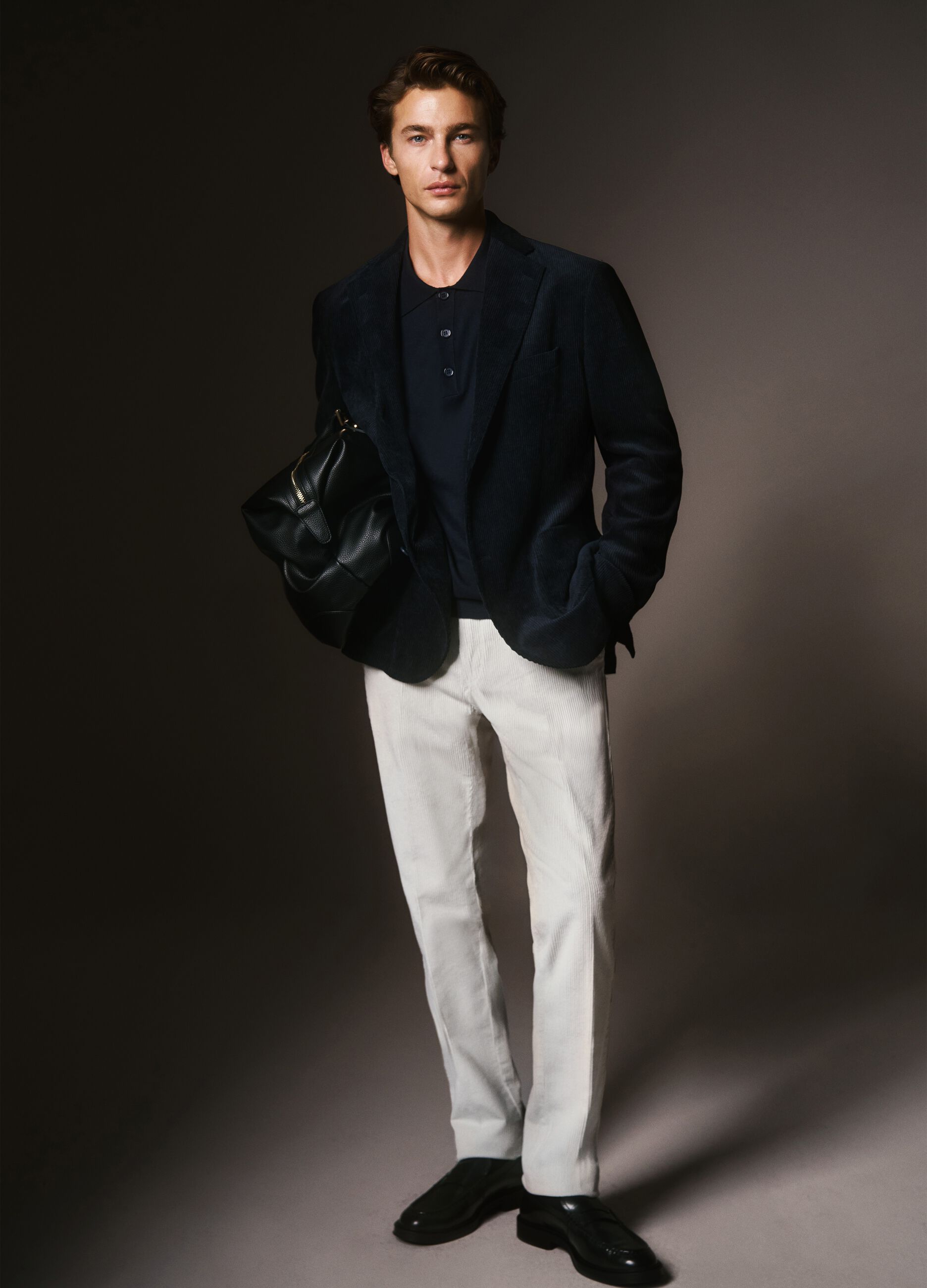 Black Corduroy Blazer