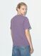 Purple relaxed-fit striped pure cotton T-shirt with embroidered heart_2